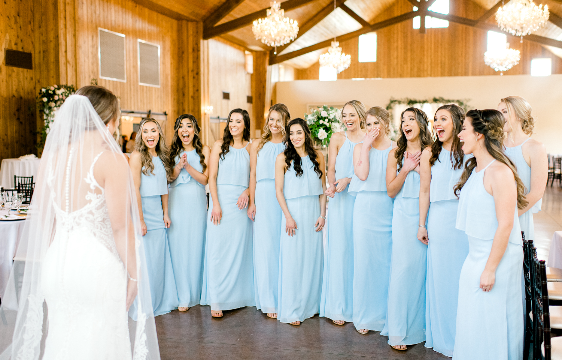 34 Bridesmaids Reveal • Kati Hewitt Photography Houston Wedding Photographer